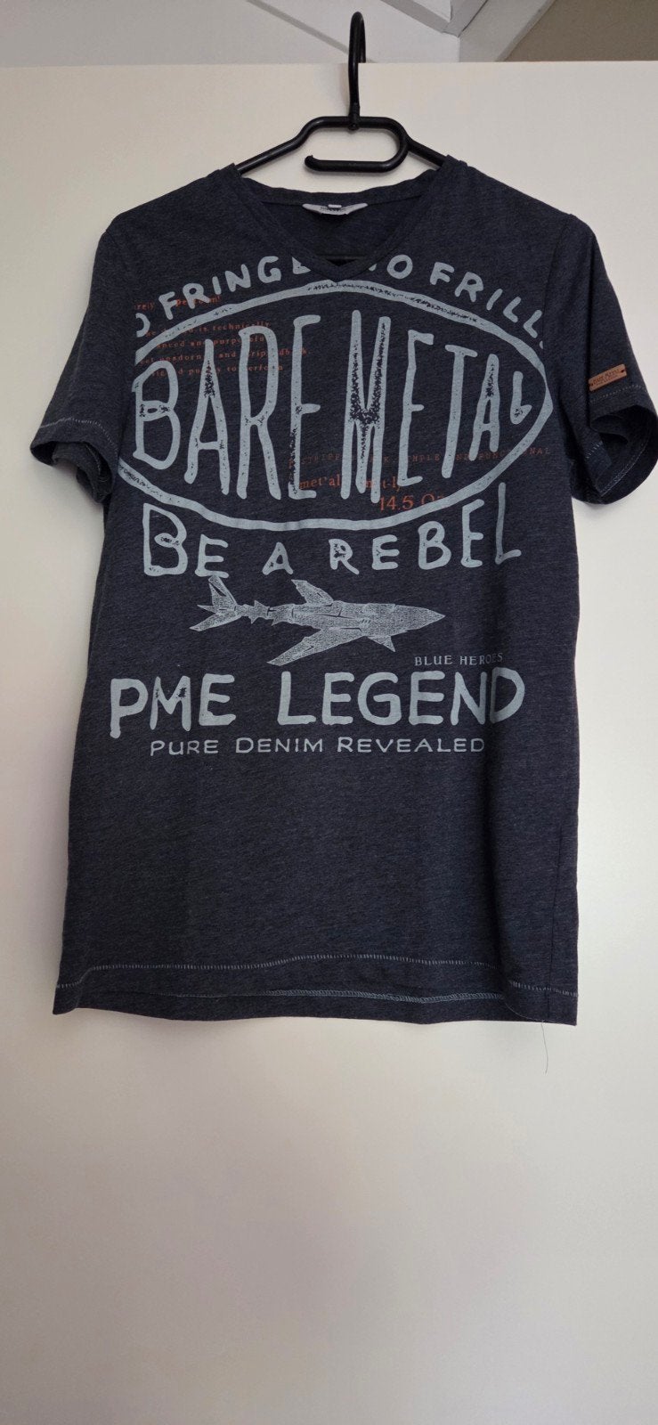 PME Legend t-shirt, mt S, PME LEGEND, Blauw, Ophalen of Verzenden, Gedragen