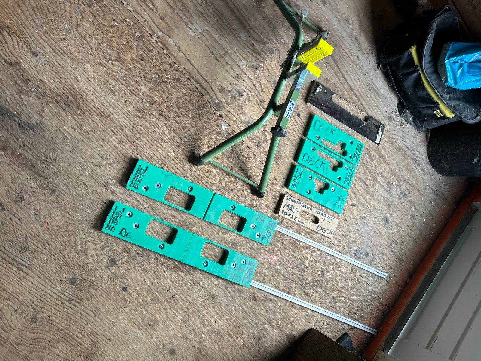 Deurklem en 247wood freesmaal set, Ophalen, Zo goed als nieuw