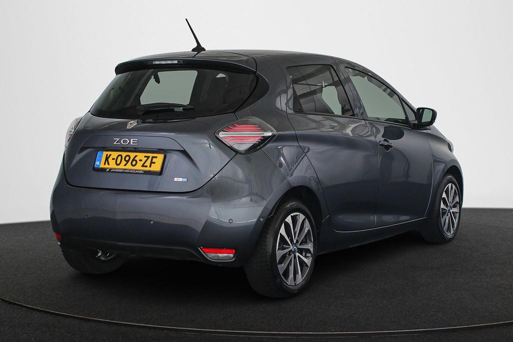 Renault ZOE R135 Intens 52 kWh Koop Accu SOH 95% Achteruitri, Auto's, Renault, 136 pk, Gebruikt, Zwart, Origineel Nederlands