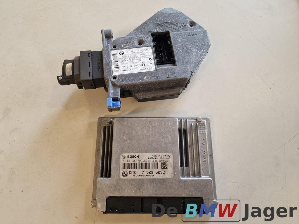 DME module + CAS n62 BMW 7-serie E65 E66 12147523523, Gebruikt, Ophalen of Verzenden, BMW, BMW