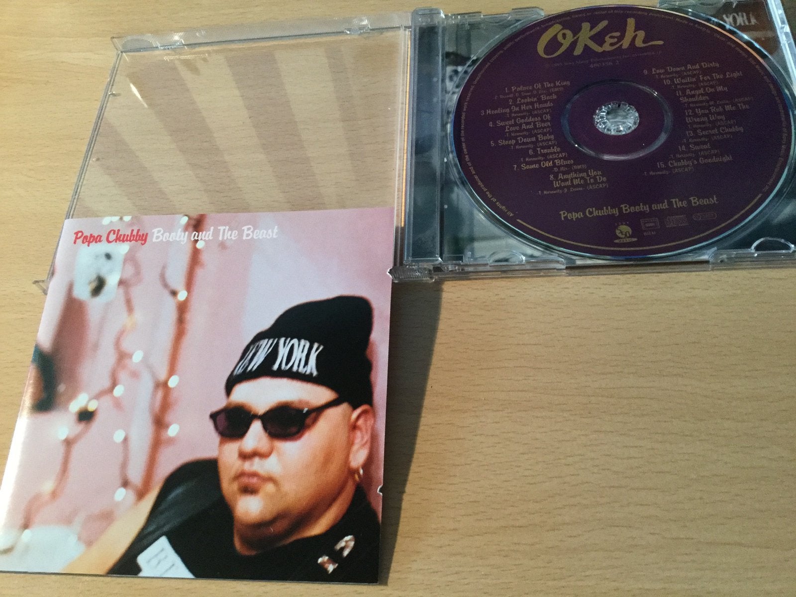 Poppa Chubby-Booty and the beast. Schitterende bluesrock., Ophalen of Verzenden, Zo goed als nieuw, Poprock