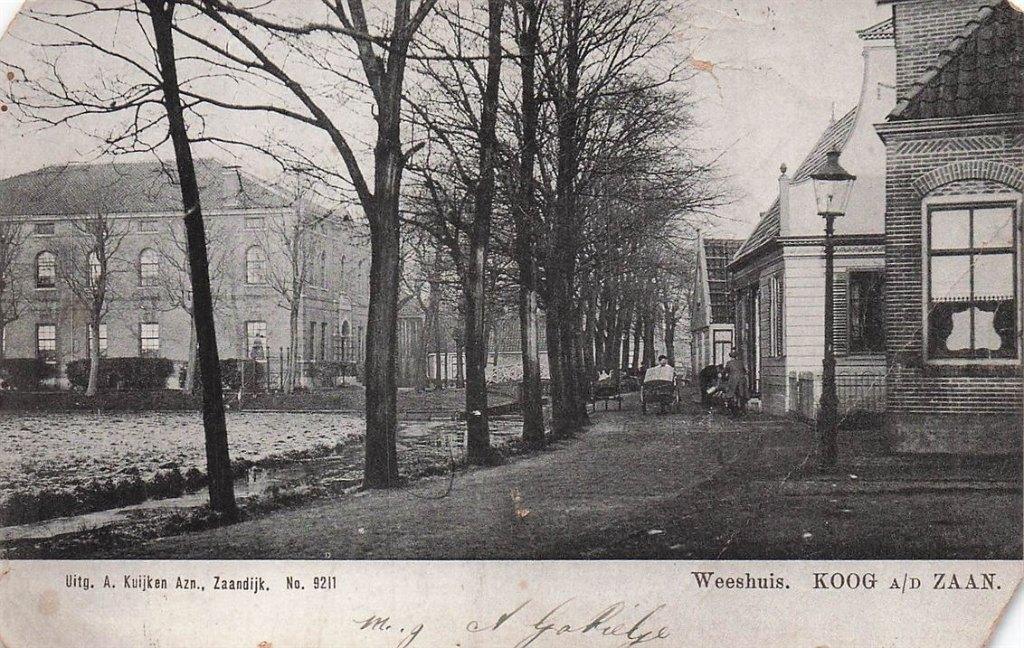 703-464-029 Weeshuis Koog aan de Zaan, Verzenden, Voor 1920, Noord-Holland