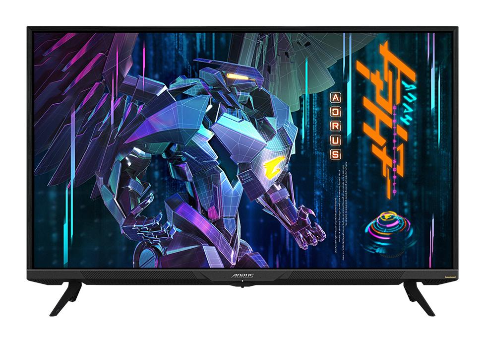 Gigabyte AORUS FV43U 4K QLED Gaming Monitor 144Hz 43 inch, Computers en Software, Monitoren, Gebruikt, 101 t/m 150 Hz, Ultra HD (4K)