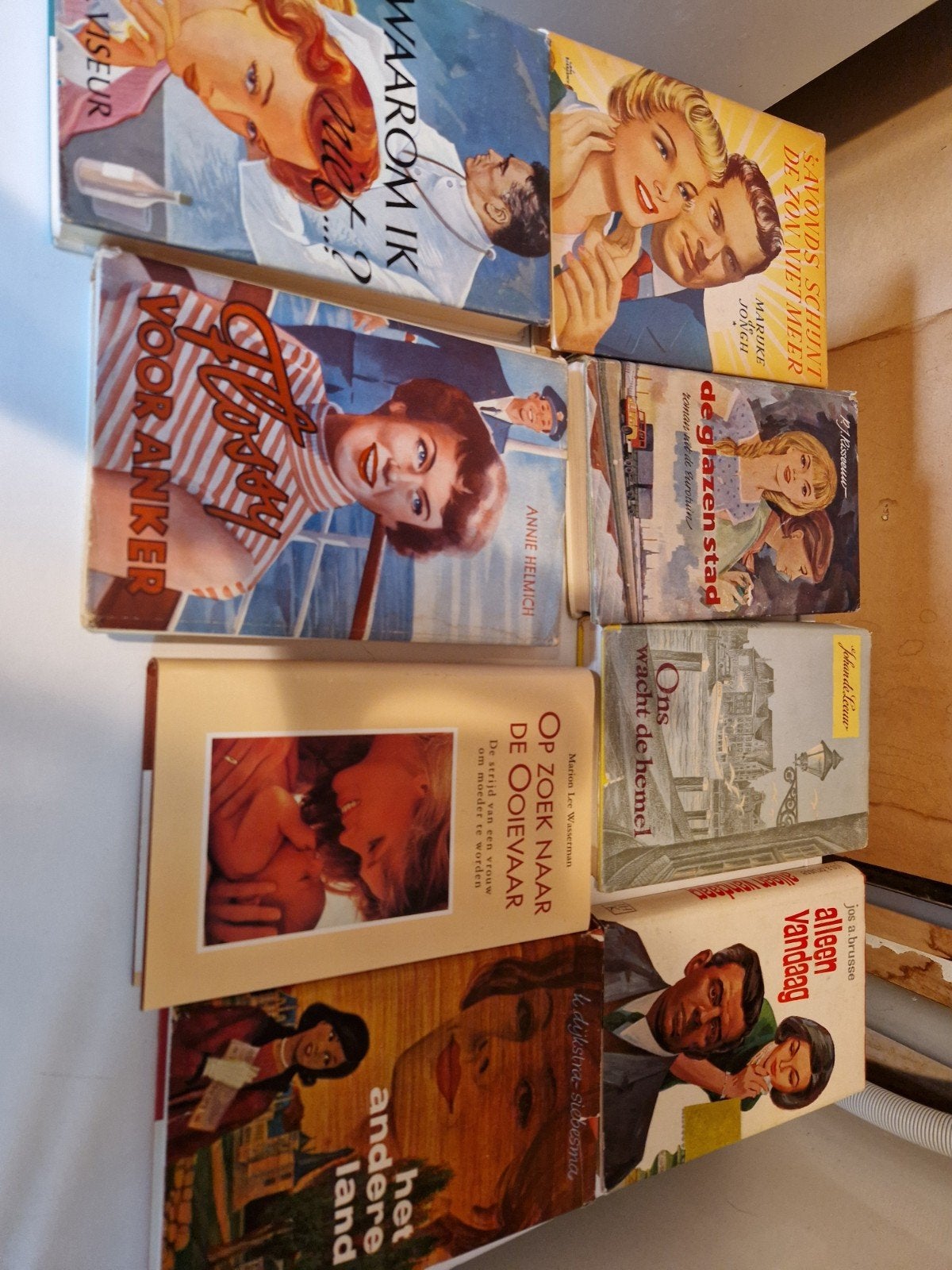 Vintage Romans: Diverse Collectie Oude Boeken, Verzenden, Gelezen, Diverse auteurs, Nederland