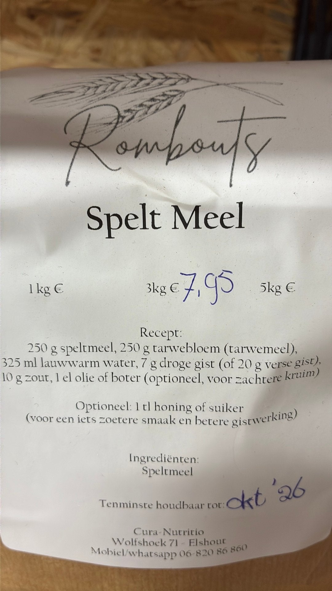 Actie!  Speltmeel - Dinkelmeel 630, Ophalen of Verzenden