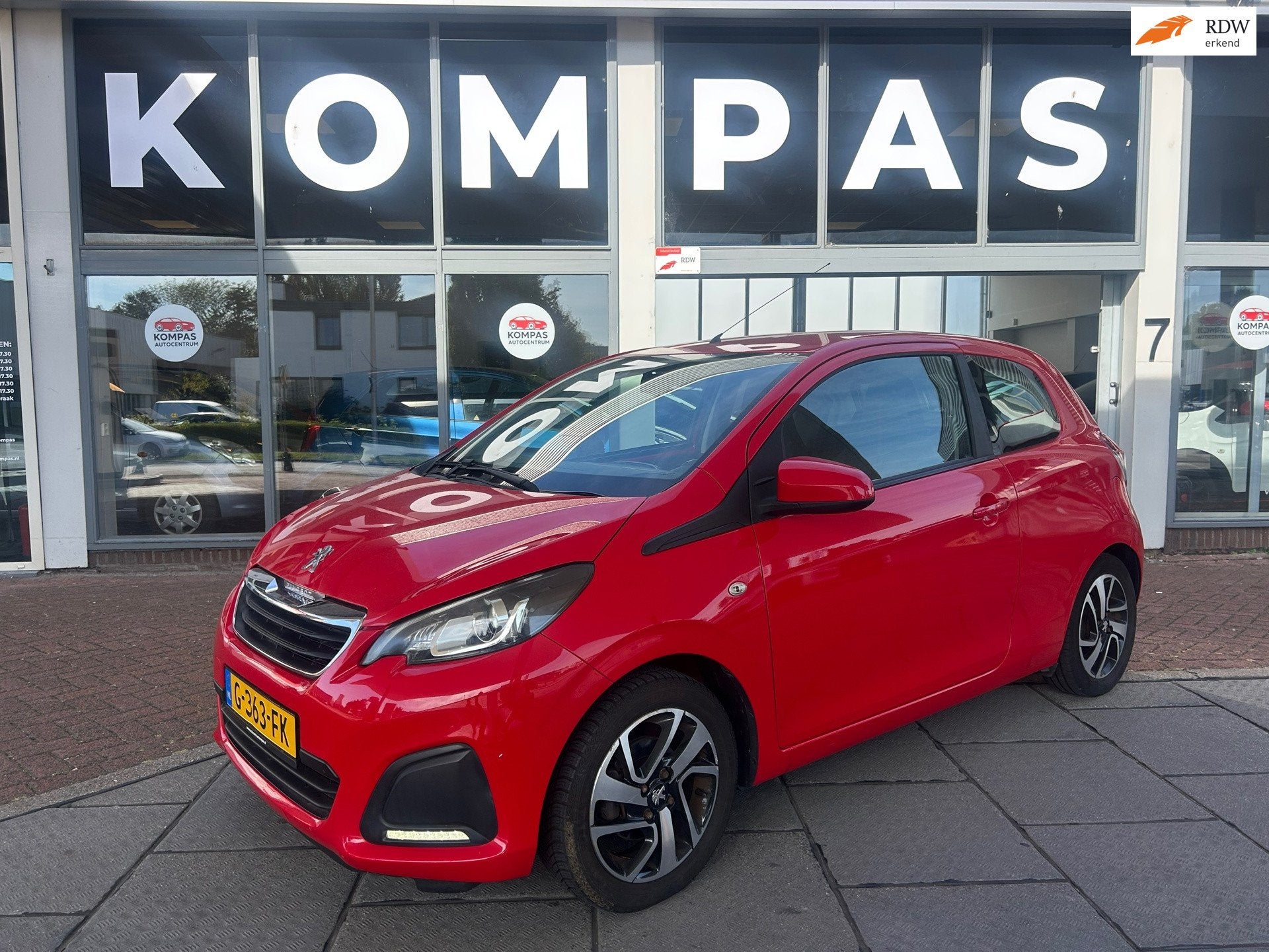 Peugeot 108 1.0 e-VTi Active TOP! |Bluetooth|Airco|USB|Aux|S, Voorwielaandrijving, Euro 5, Stof, Gebruikt