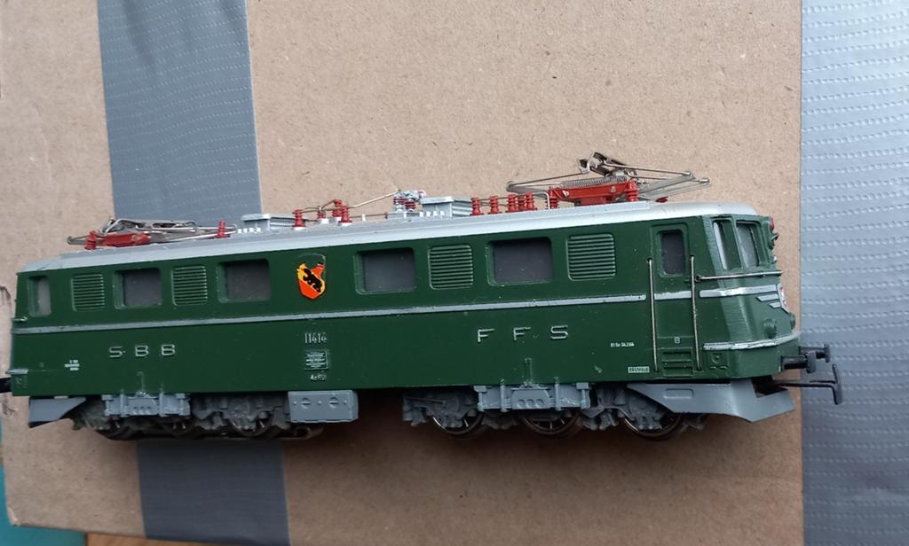 Te koop marklin  e lok sbb cff ho Digitaal Wisselstroom, Wisselstroom, Locomotief, Verzenden, Zo goed als nieuw