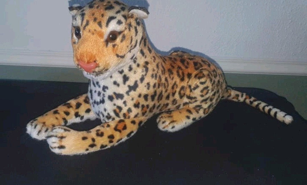 super schattige luipaard knuffel van 30 cm, Ophalen of Verzenden, Nieuw, Overige typen