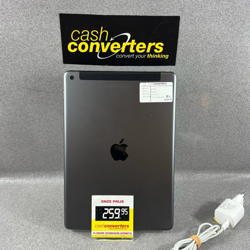 Apple Ipad 9th gen 256GB | lader | A2604 | Wifi/sim 412675, Computers en Software, Apple iPads, 10 inch, Gebruikt, Apple iPad