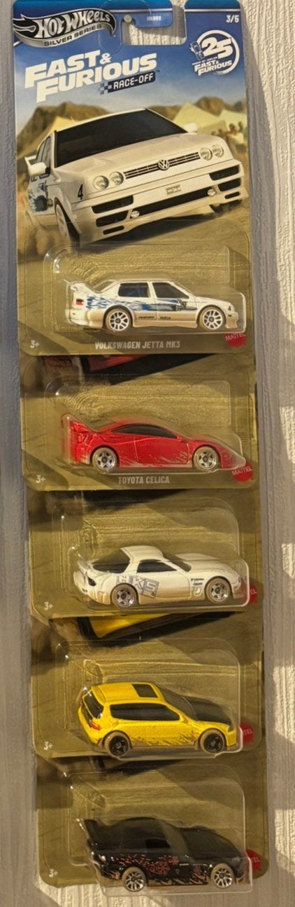 1:64 Hotwheels Fast and Furious race off, Ophalen of Verzenden, Zo goed als nieuw