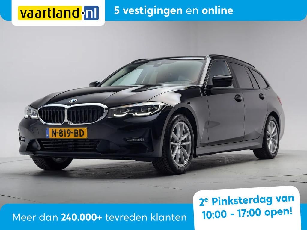 BMW 3 Serie Touring 318d Business [ Navi Trekhaak Carplay /, Auto's, BMW, 4 cilinders, 150 pk, Zwart, Origineel Nederlands