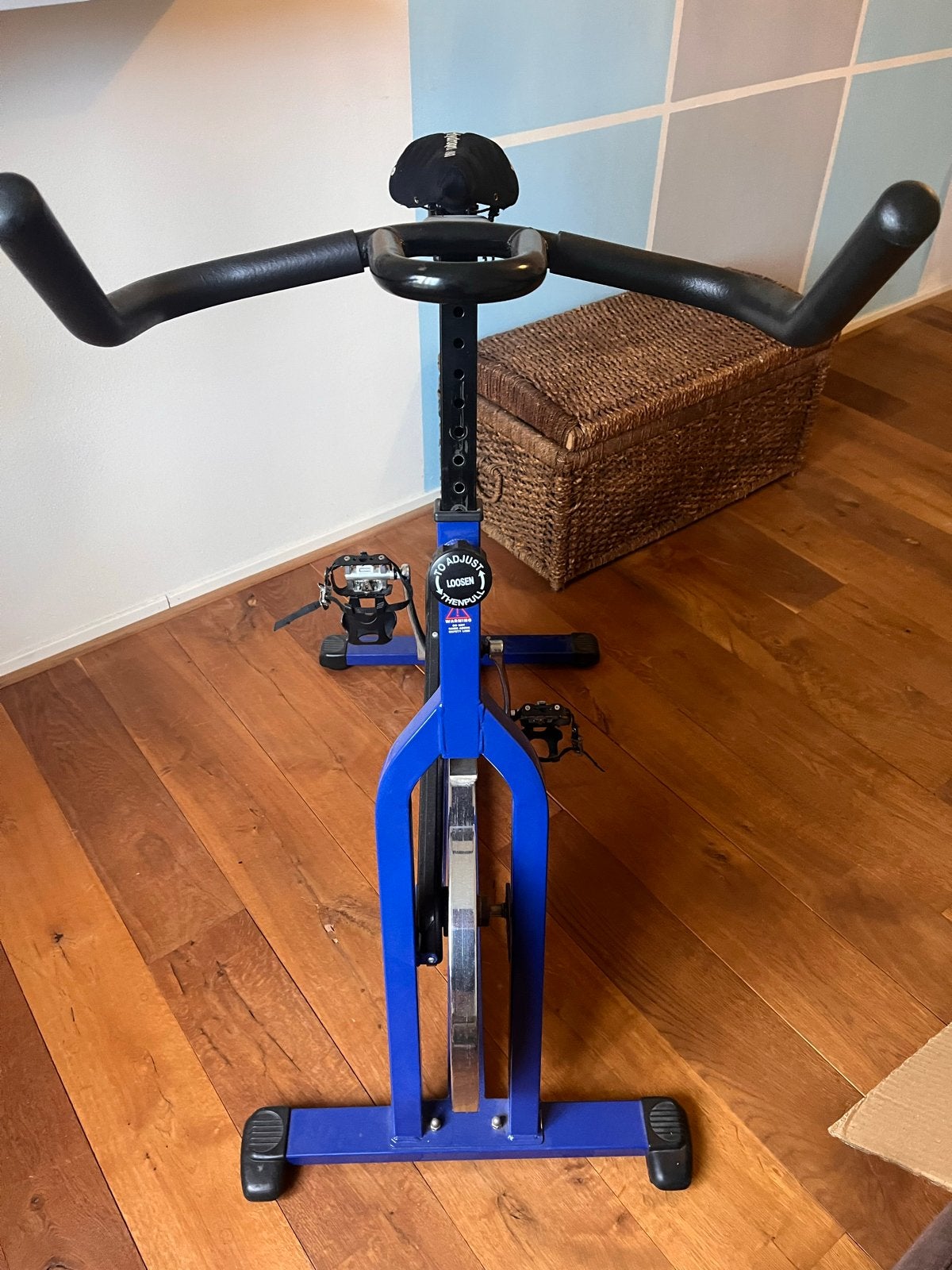Spinningfiets V450 - Ideaal voor thuistraining, Ophalen, Gebruikt, Spinningfiets, Metaal