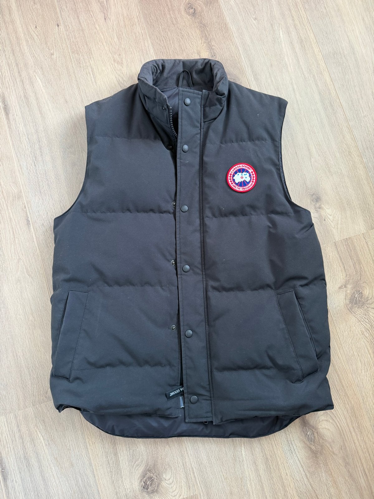 Canada Goose Bodywarmer Zwart Maat L/G, Ophalen of Verzenden, Zo goed als nieuw, Maat 52/54 (L), Zwart