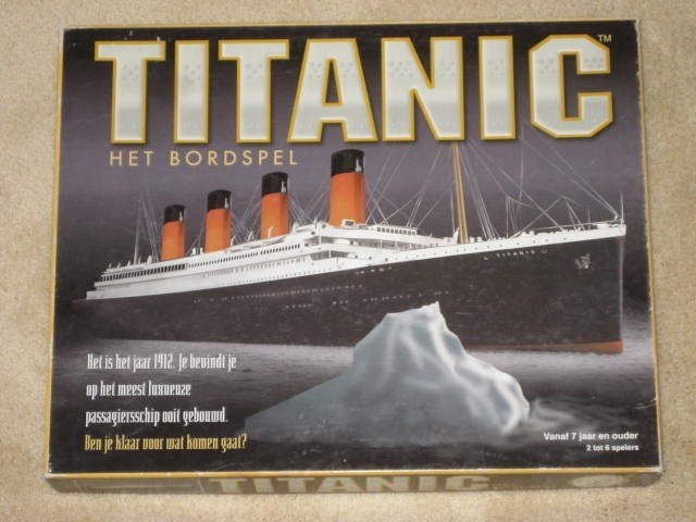 Titanic bordspel, Ophalen of Verzenden, Gebruikt