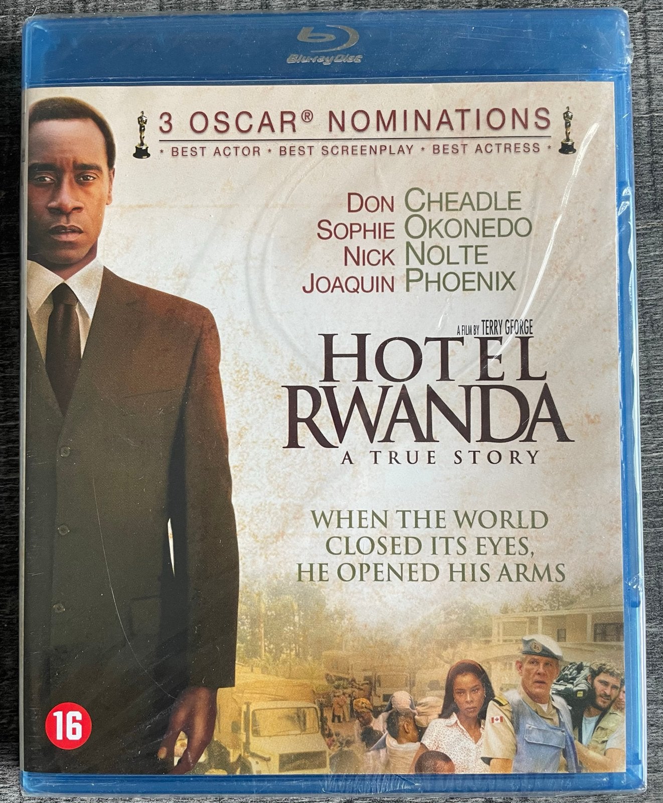 NIEUW IN SEAL Blu-Ray Hotel Rwanda * Don Cheadle * Nederland, Ophalen of Verzenden, Zo goed als nieuw