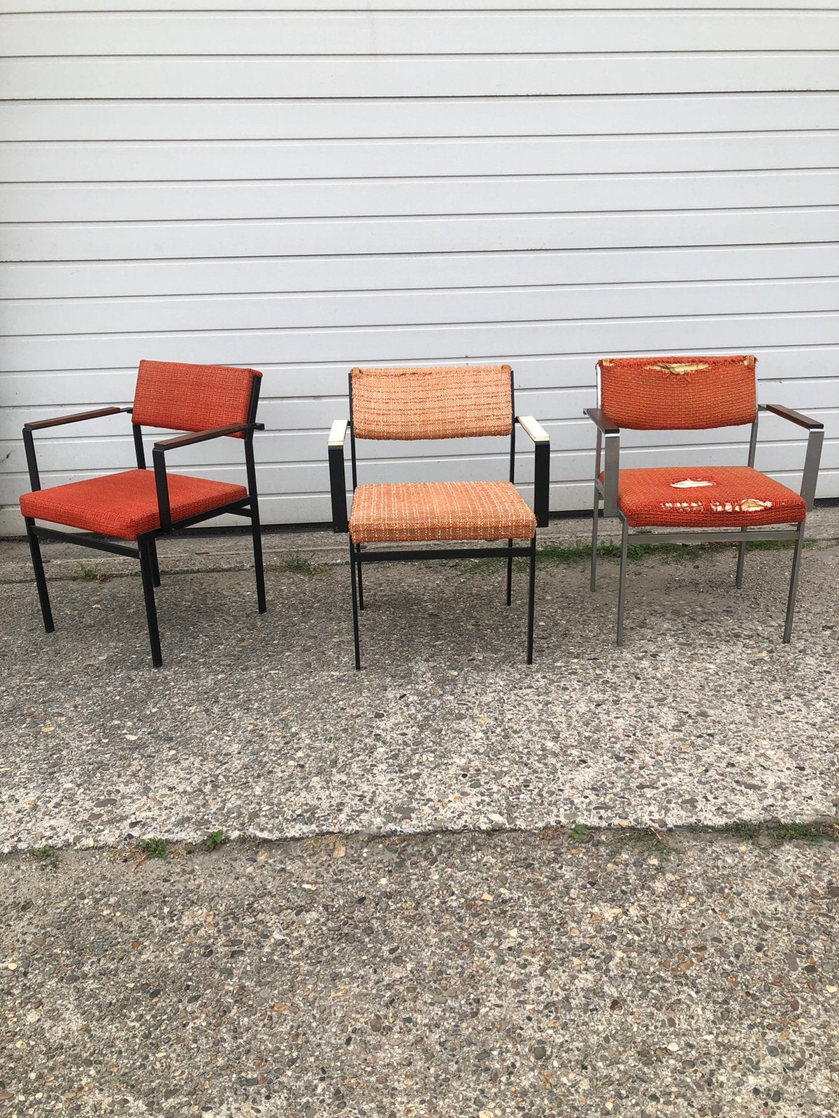 Drie x Cees Braakman for Pastoe SM17 vintage stoelen, Huis en Inrichting, Stoelen, Ophalen, Gebruikt, Drie