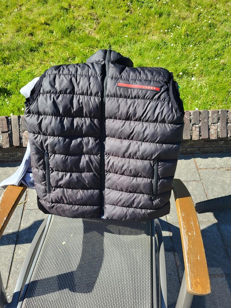 Icon bodywarmer, Ophalen, Maat 48/50 (M), Zwart, Zo goed als nieuw