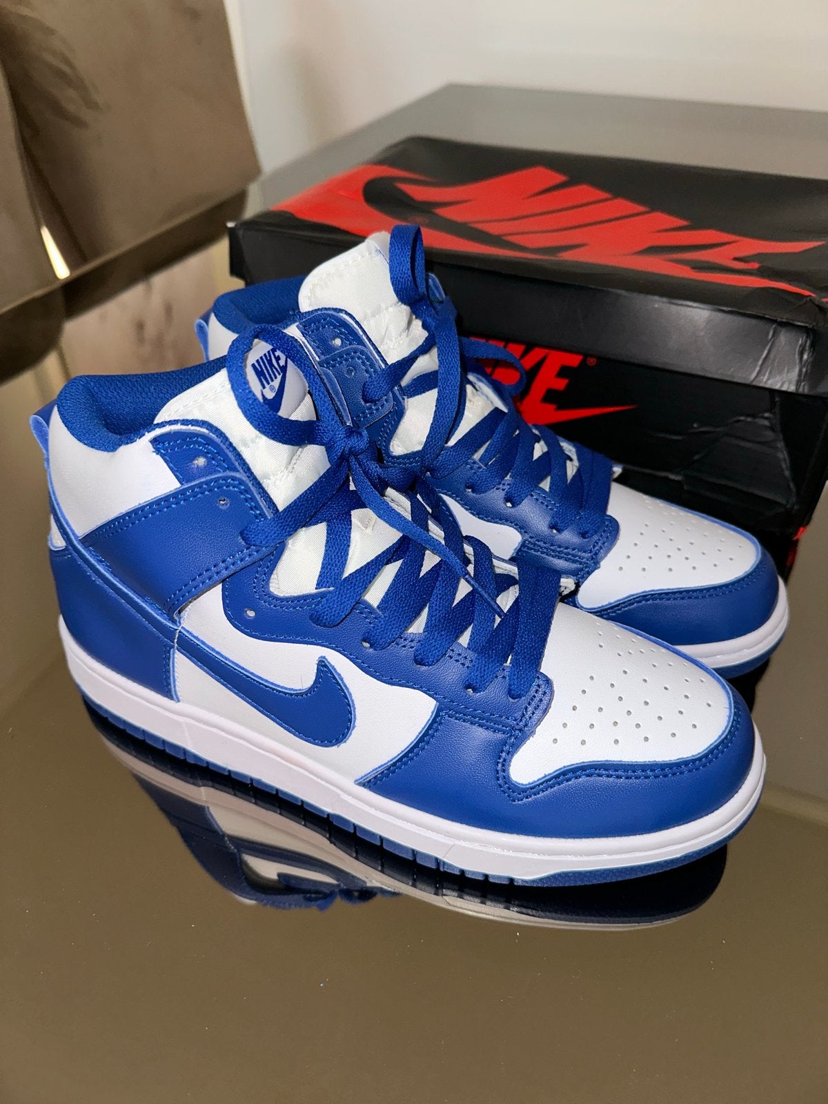 Nike Dunk High Royal Blue, Kleding | Heren, Schoenen, Ophalen of Verzenden, Nieuw, Blauw, Sneakers of Gympen