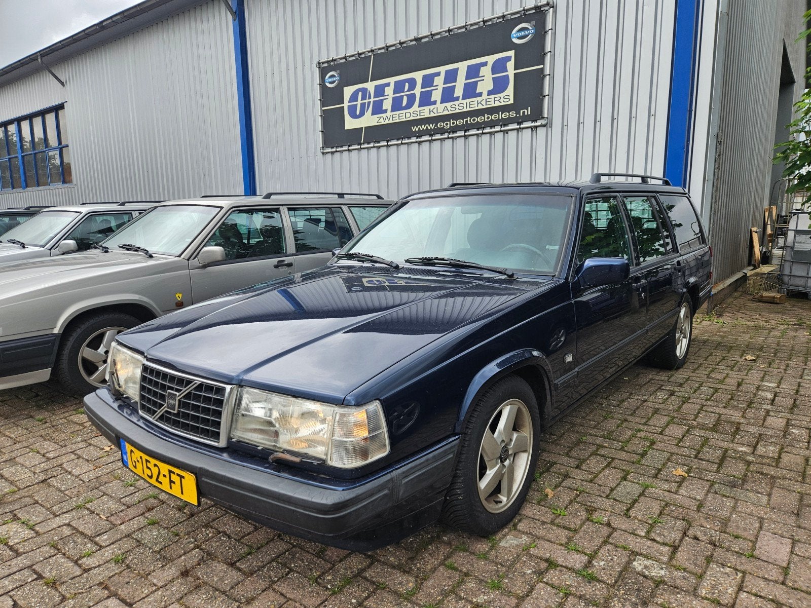 Volvo 940 2.3 Turbo 1997 Blauw LPG 3, Auto's, Volvo, Bedrijf, ABS, Airbags, Airconditioning, Alarm, Automatische klimaatregeling