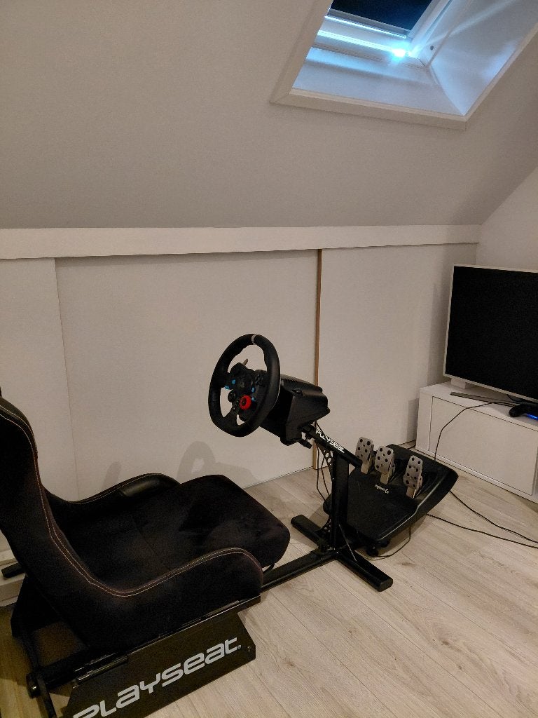 Playstation 4 en playseat, Ophalen, Gebruikt, Playseat of Racestoel, PlayStation 4