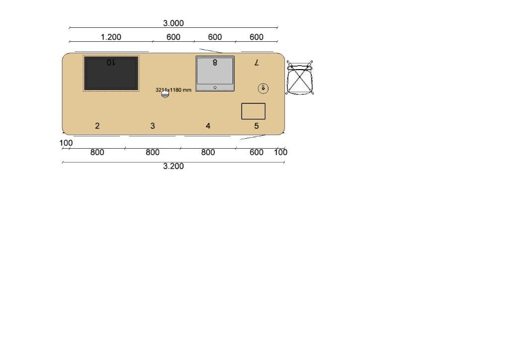 Keuken eiland Kvik showroommodel, Huis en Inrichting, Keuken | Complete keukens, Ophalen, Overige typen, Zo goed als nieuw, Kunststof
