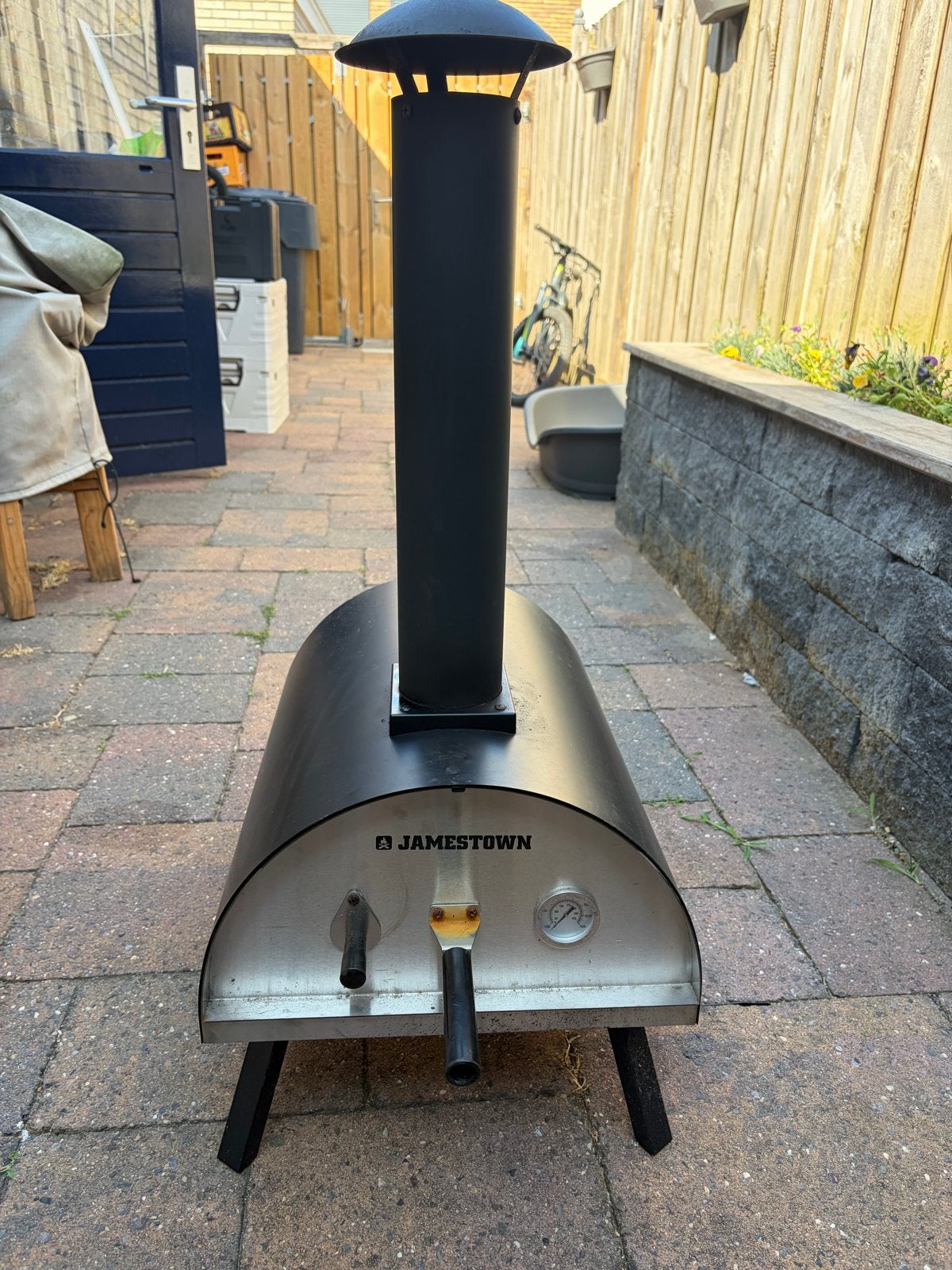 Jamestown Pizza Oven - Zo goed als nieuw, Tuin en Terras, Ophalen, Zo goed als nieuw