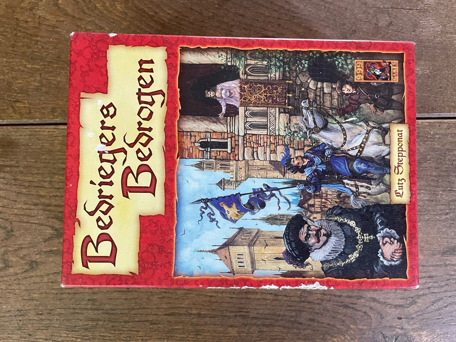 Besriegers Bedrogen Bordspel - Strategisch Kaartspel, Drie of vier spelers, Ophalen of Verzenden, Zo goed als nieuw