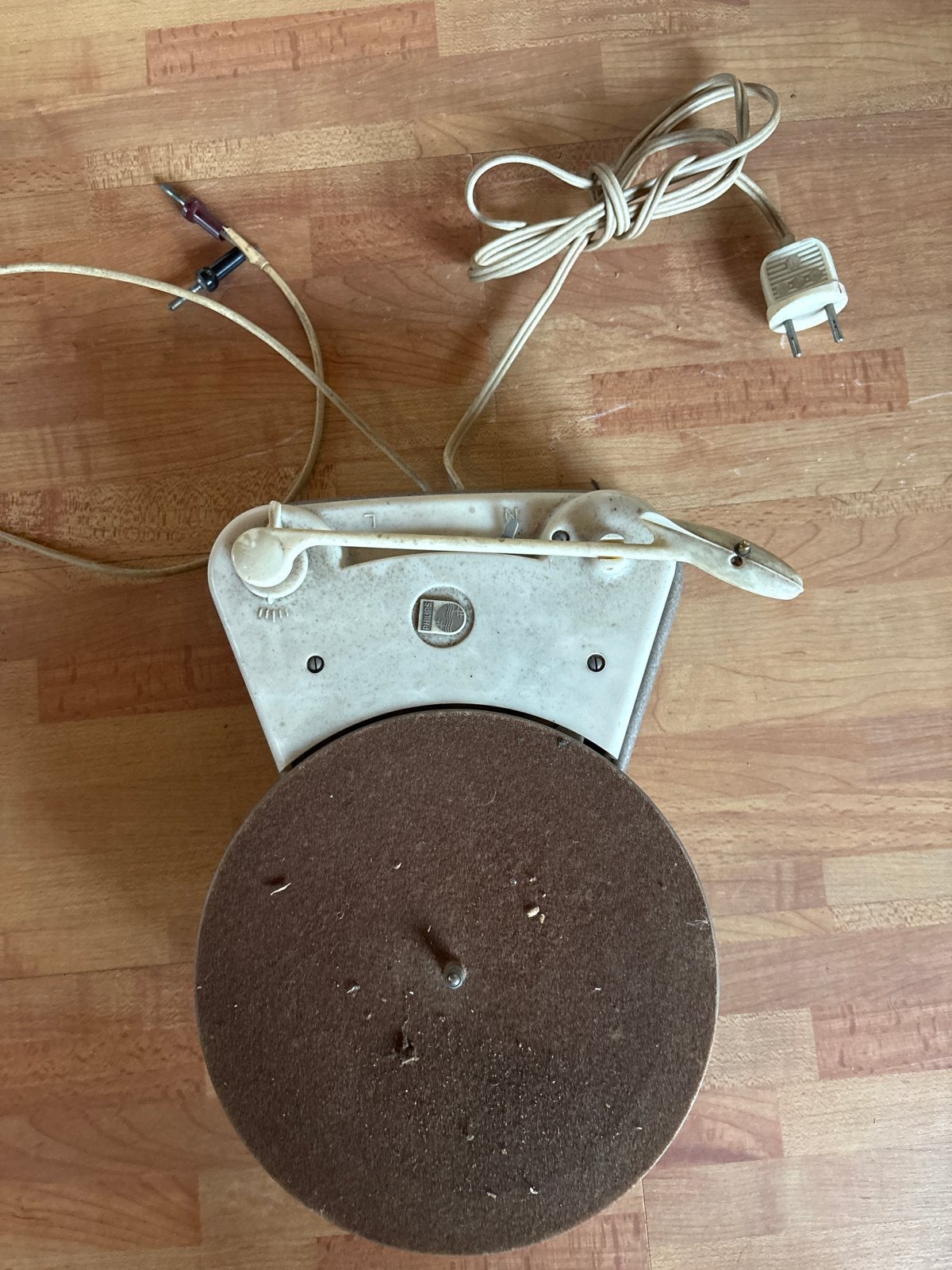 Vintage Philips HX 301A Platenspeler - Werkt niet, Ophalen of Verzenden, Niet werkend, Platenspeler, Philips