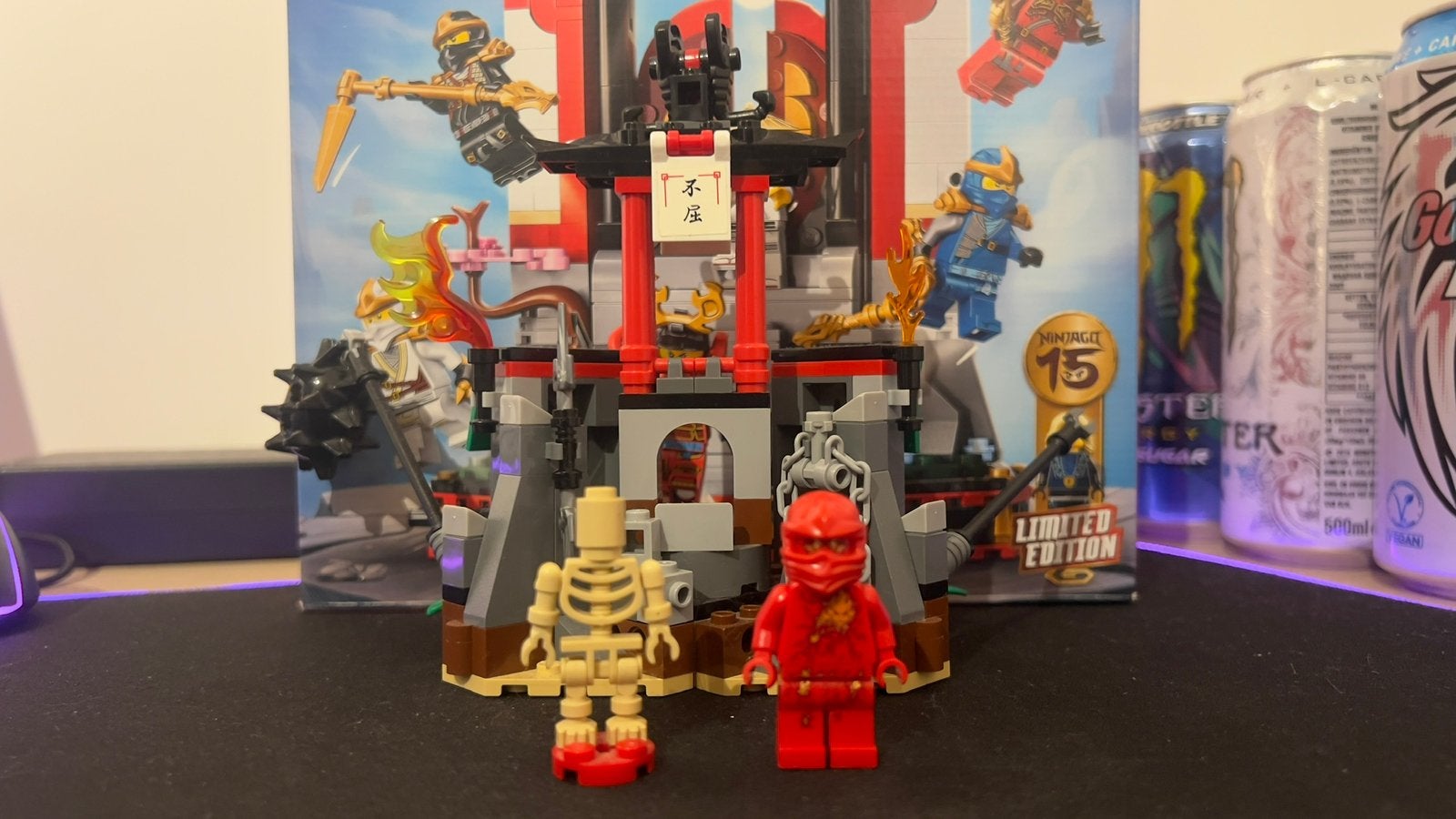 LEGO Ninjago 2254 - Mountain Shrine - *Met NRG Kai*, Inclusief minifiguren, Verzenden, Lego, Overige typen