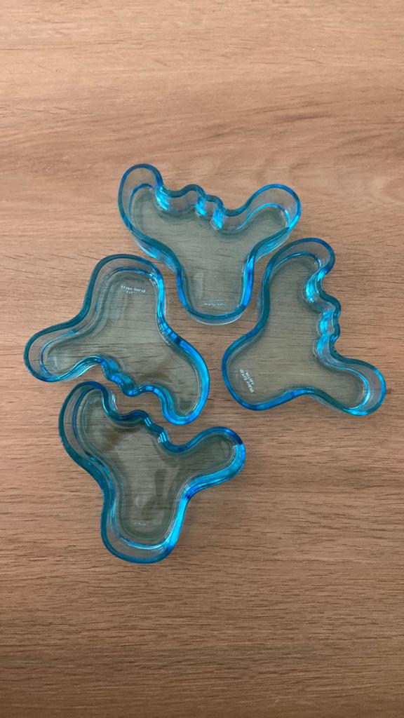 Vier lage schaaltjes van merk Iittala, Ophalen of Verzenden