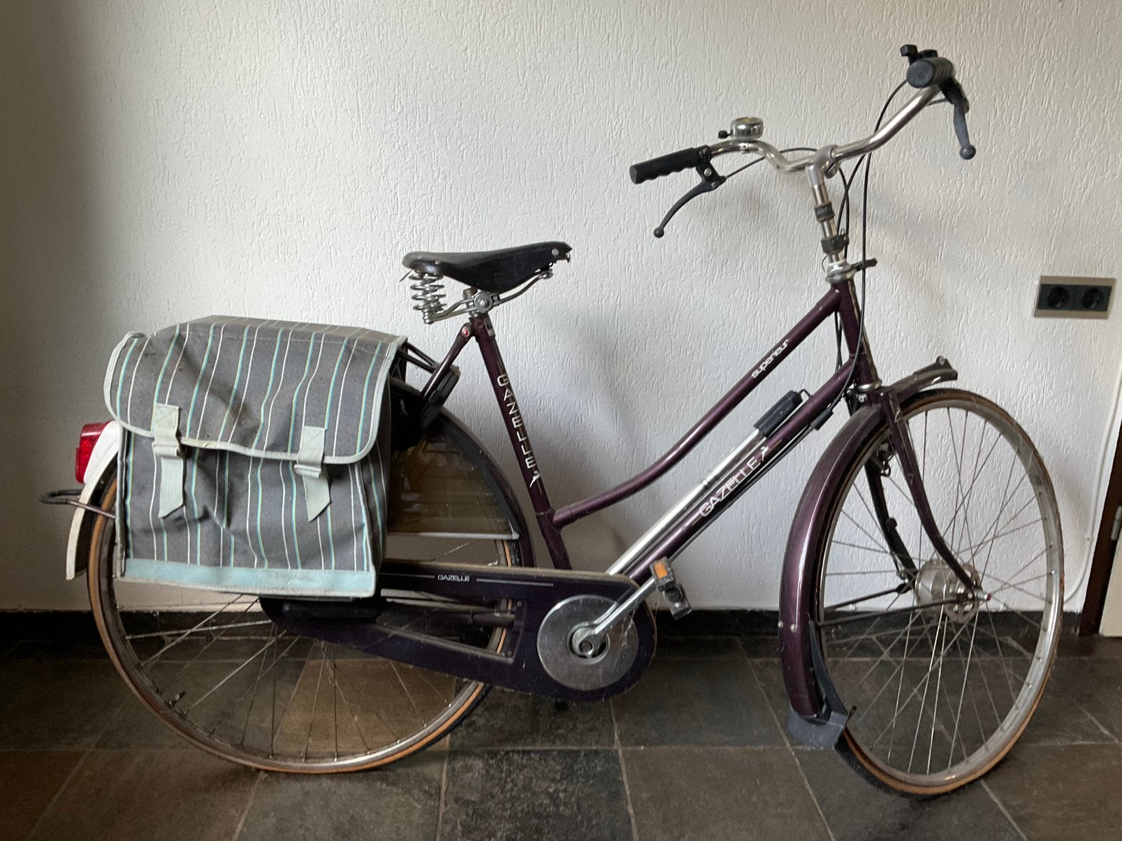 Gazelle Superieur dames- en herenfiets, Ophalen, Minder dan 10 versnellingen, Gebruikt, 55 cm of meer