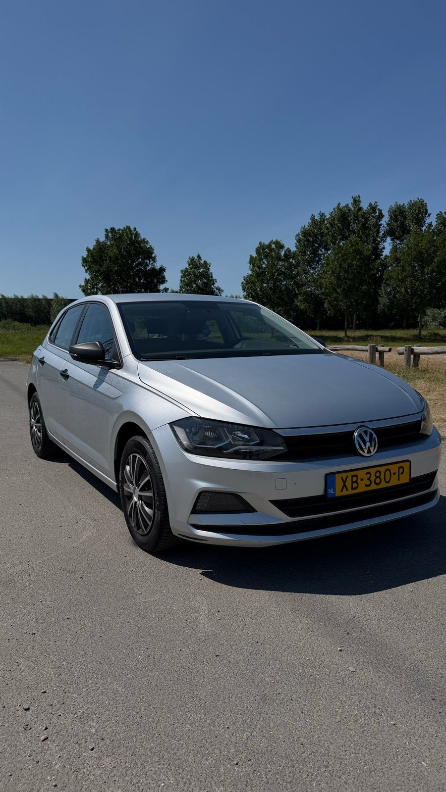 Volkswagen Polo 1.0 MPI 65pk 2018 Grijs, Auto's, 1025 kg, 40 €/maand, Origineel Nederlands, Handgeschakeld