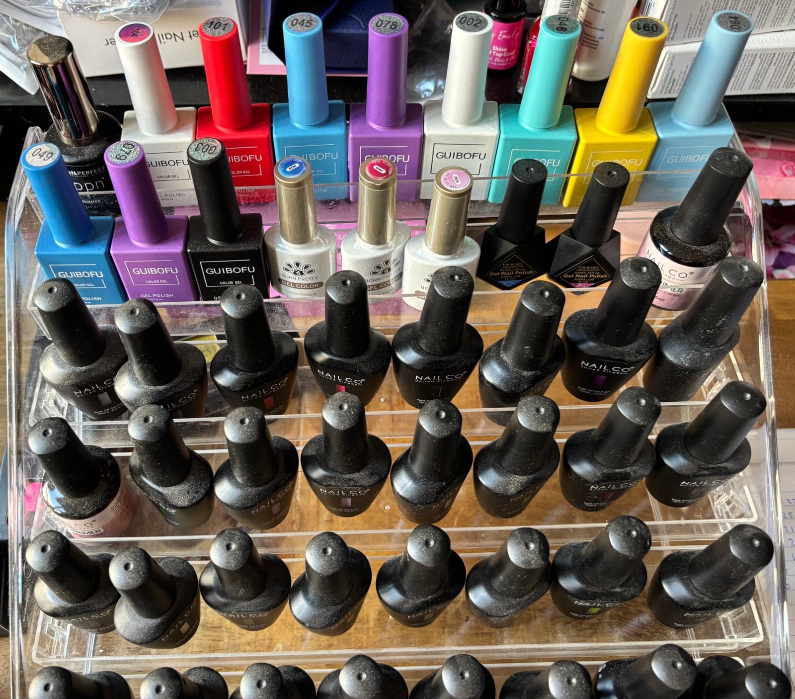 Nailco gellak, Ophalen of Verzenden, Zo goed als nieuw, Overige kleuren, Handen en Nagels