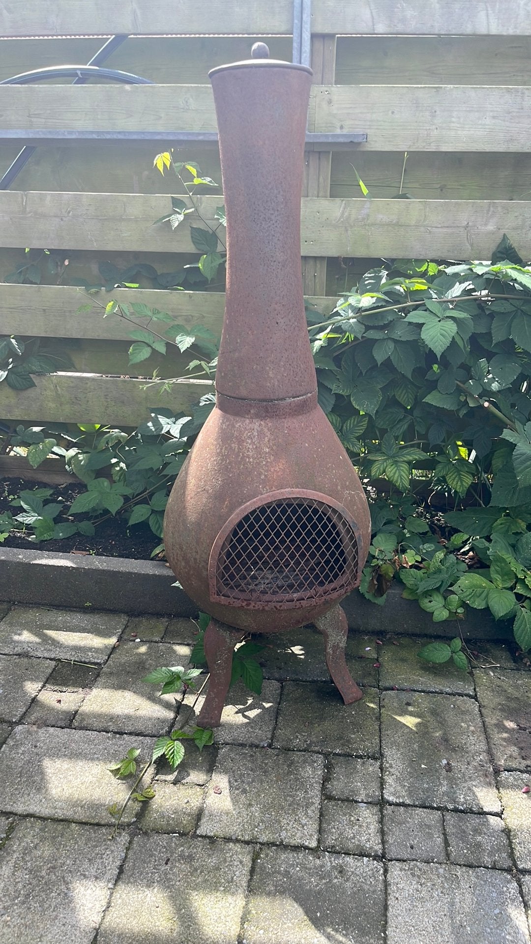 Terraskachel, Ophalen, Gebruikt