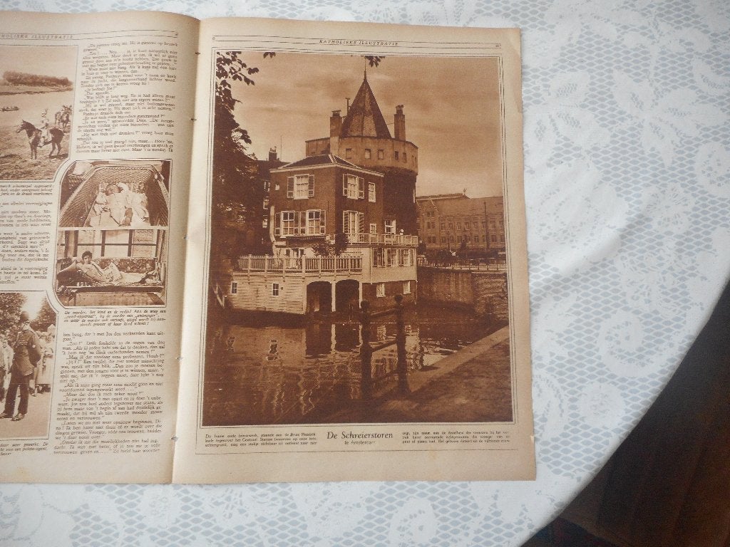 Amsterdam. Schreierstoren. 1926., Verzamelen, Ophalen of Verzenden, 1920 tot 1940, Nederland, Knipsel(s)