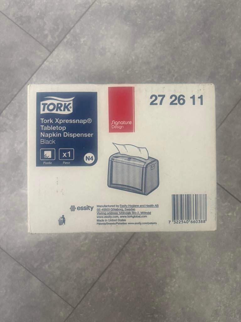 Servetten dispenser nieuw in doos 5x stuks, Ophalen of Verzenden, Zo goed als nieuw, Overige stijlen, Overige typen