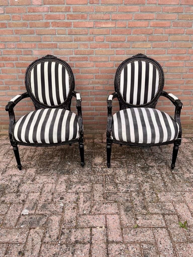 Statement fauteuils - Louis XV / barok stijl - hotel chic, Ophalen