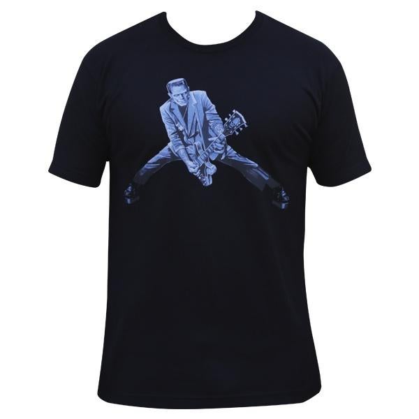 ROCK N ROLL MONSTER T SHIRT BY MIKE BELL, Info@workingclassrebel.com, Mike bell, Zwart, Mike bell