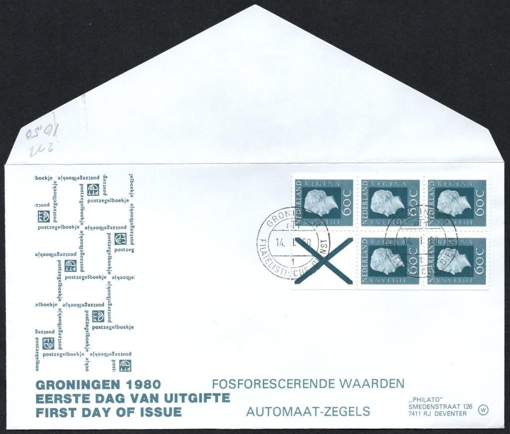 Postzegelboekje 24, Verzenden, Envelop
