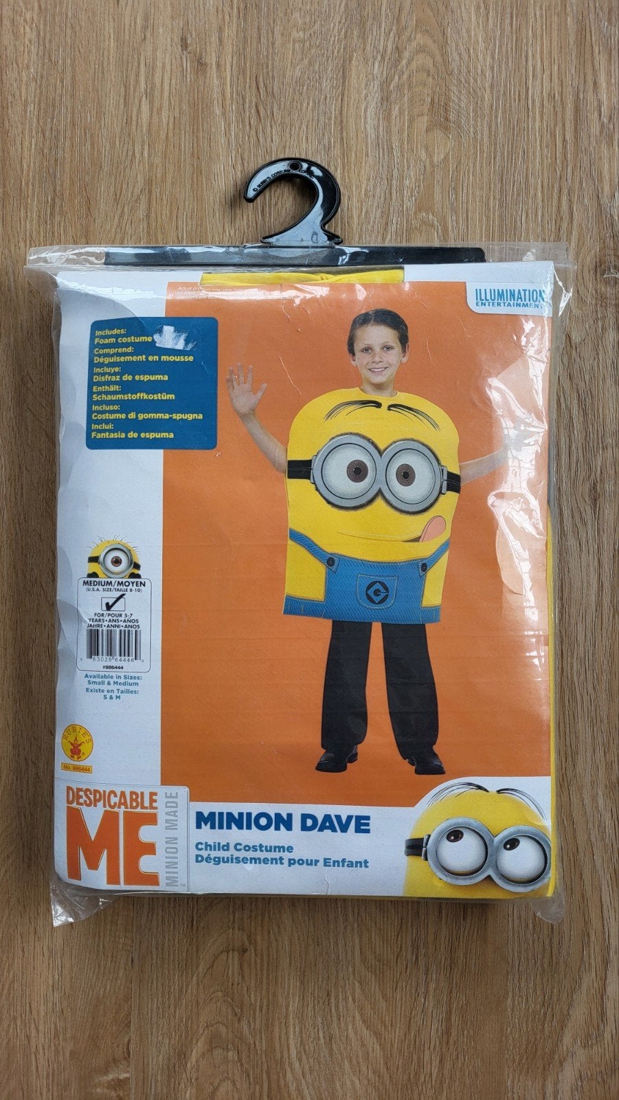 Minion Dave Kinderkostuum, Ophalen of Verzenden, Nieuw, Jongen of Meisje