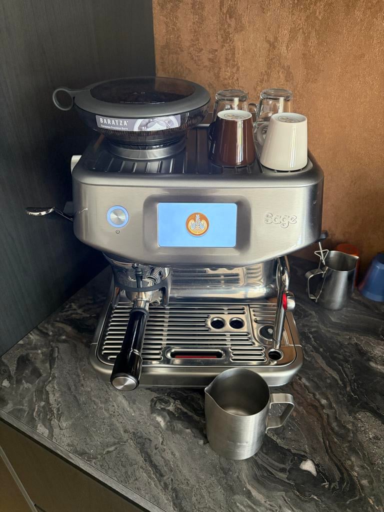 Sage Barista Touch Espresso Machine, Ophalen, Zo goed als nieuw, Sage