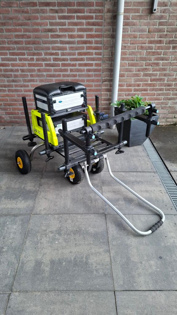 Rive RX zitkist met trolley, Watersport en Boten, Ophalen of Verzenden, Koffer of Tas