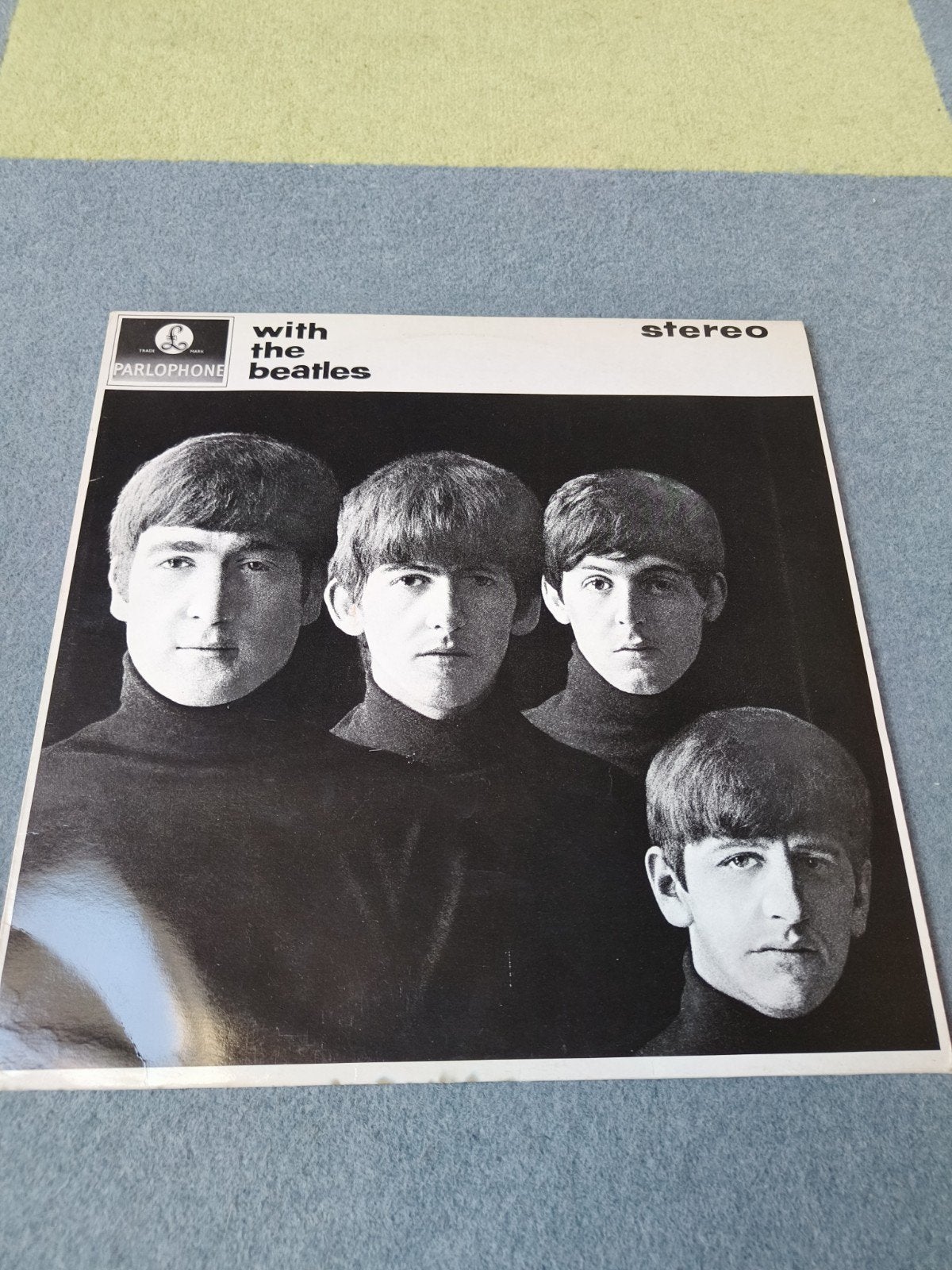 The Beatles - With The Beatles LP (Stereo, 1963), LP, Gebruikt, Pop, Originele persing