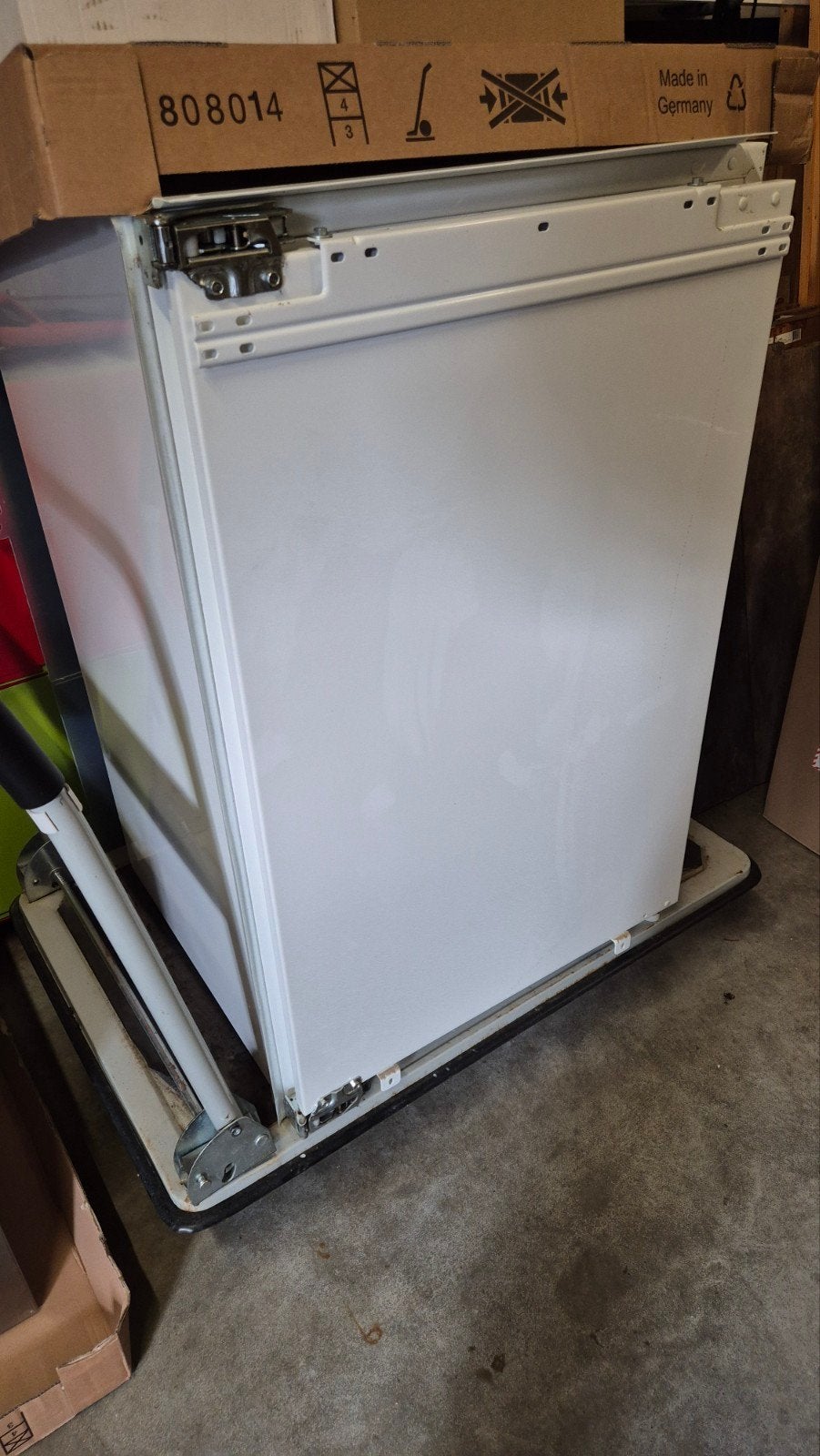 ATAG Inbouw Vriezer ZOD1186 - 86L inhoud, Gebruikt, 75 tot 100 liter, Met aparte vriezer, 45 tot 60 cm