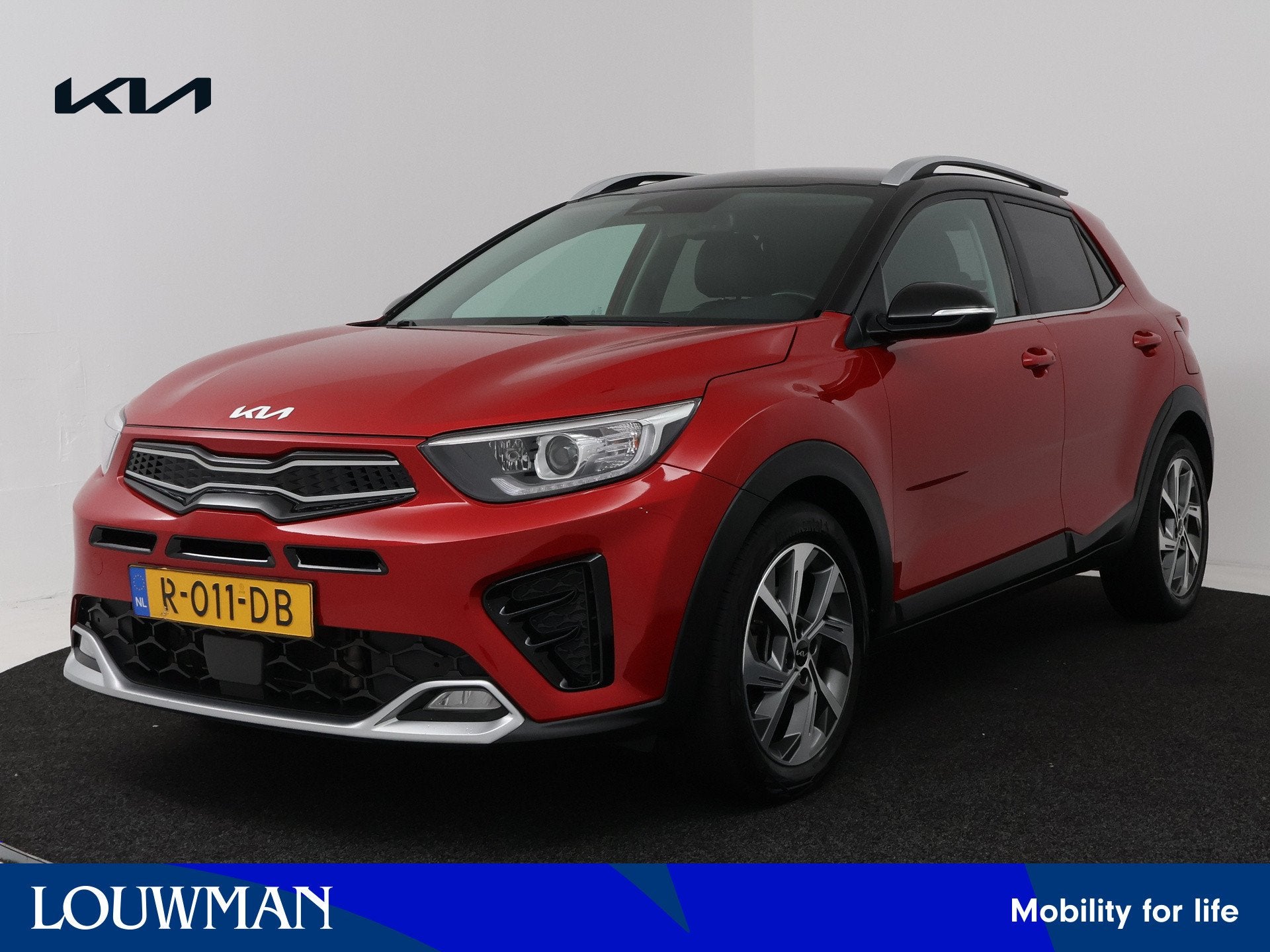 Kia Stonic 1.0 T-GDi MHEV GT-Line | 120PK | Stuur-/Stoelverw, 450 kg, Gebruikt, Leder en Stof, Origineel Nederlands