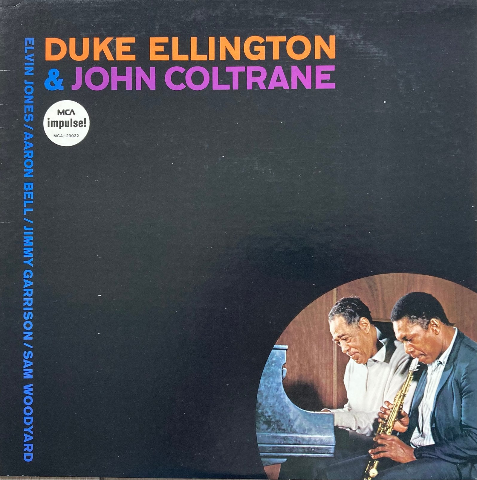 Jazz LP DUKE ELLINGTON & JOHN COLTRANE, Impulse reissue, LP, Verzenden, Reissue, Zo goed als nieuw
