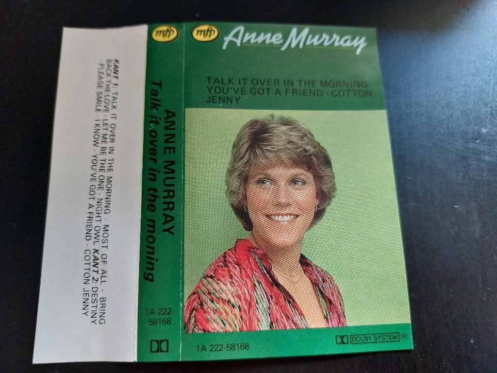 ANNE MURRAY - TALK IT OVER IN THE MORNING (MC), 1 bandje, Ophalen of Verzenden, Zo goed als nieuw, Origineel