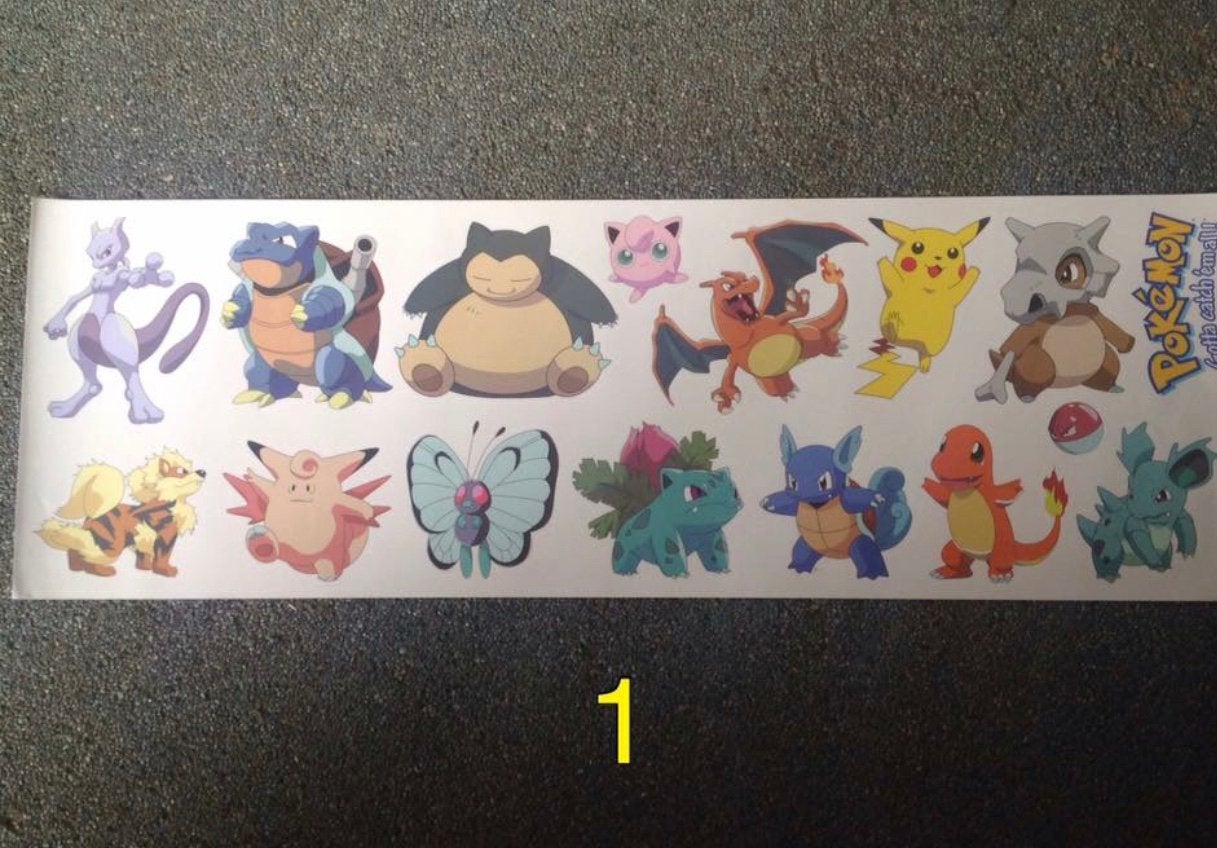 Voor de echte Pokémon fan !!, Kinderen en Baby's, Ophalen of Verzenden, Nieuw, Wanddecoratie