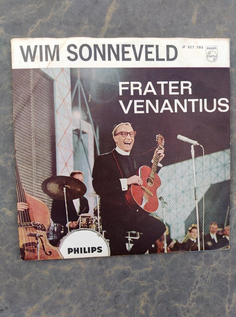 †WIM SONNEVELD: "Frater Venantius"/WIM SONNEVELD-SETJE!, Ophalen of Verzenden, Zo goed als nieuw, 7 inch, Levenslied of Smartlap