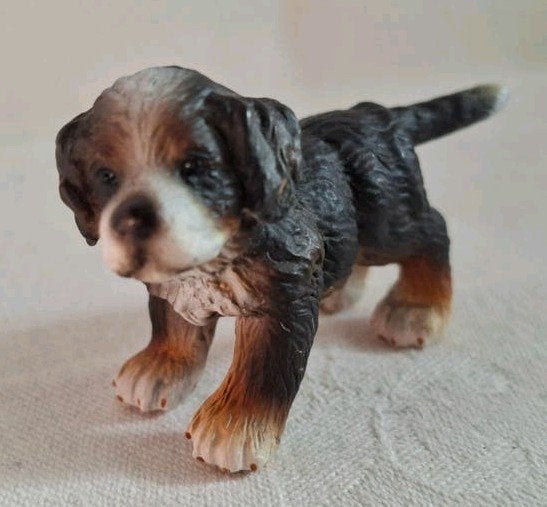 Schleich 16344 Berner Sennen hond pup puppy, Ophalen of Verzenden, Zo goed als nieuw, Hond of Kat, Beeldje of Figuurtje